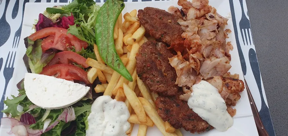 Assiette Kofte Kebab